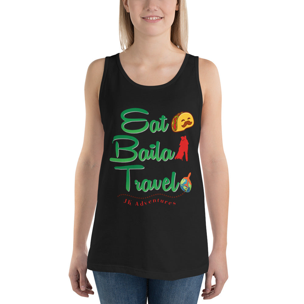 Eat Baila Travel Muscle Shirt