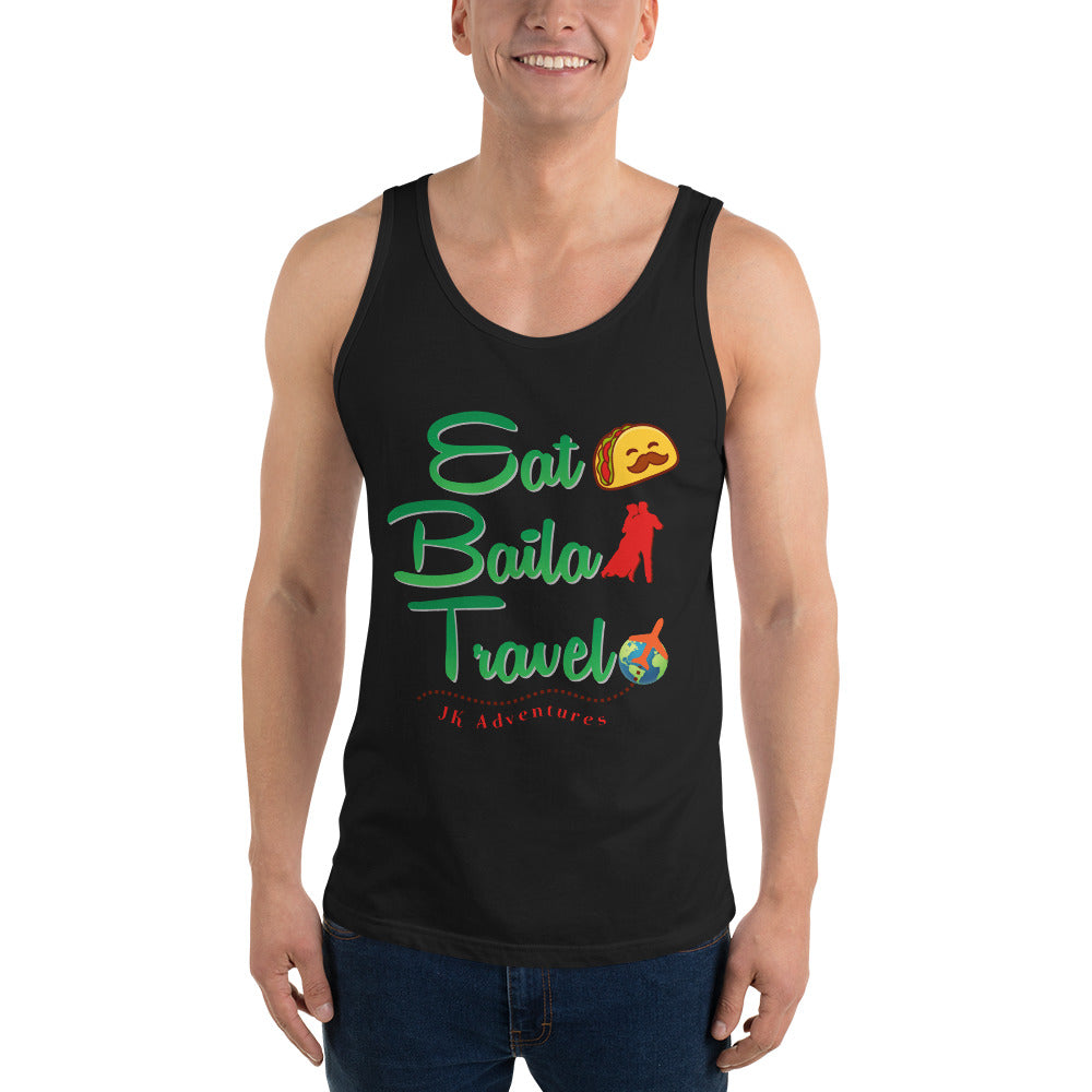 Eat Baila Travel Muscle Shirt