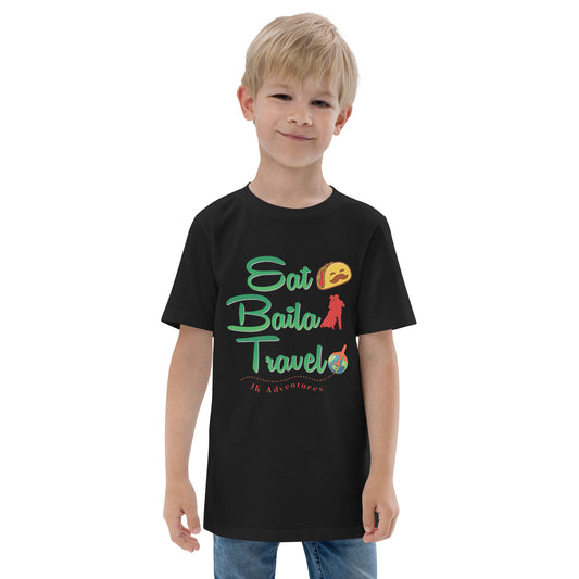 Eat Baila Travel Kid's T-shirt