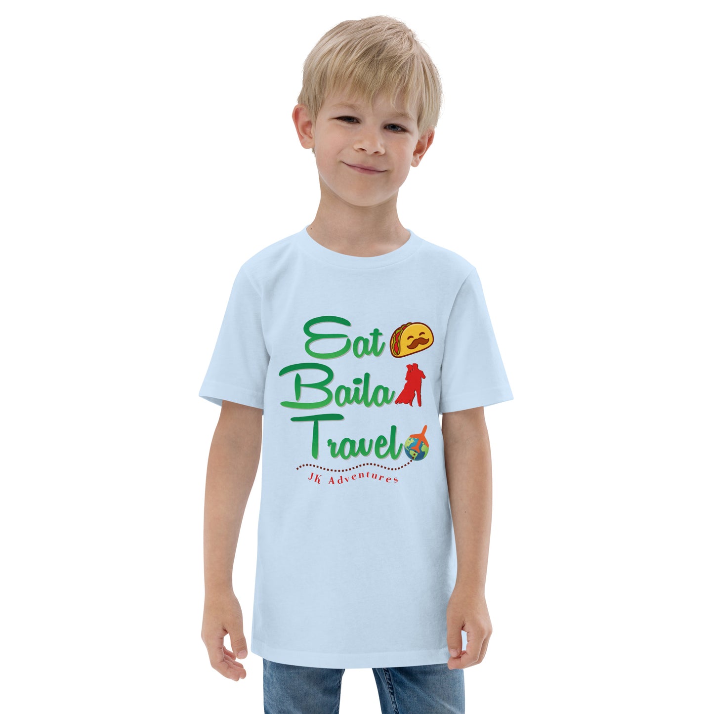 Eat Baila Travel Kid's T-shirt